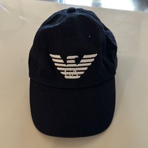Armani kids baseball hat
